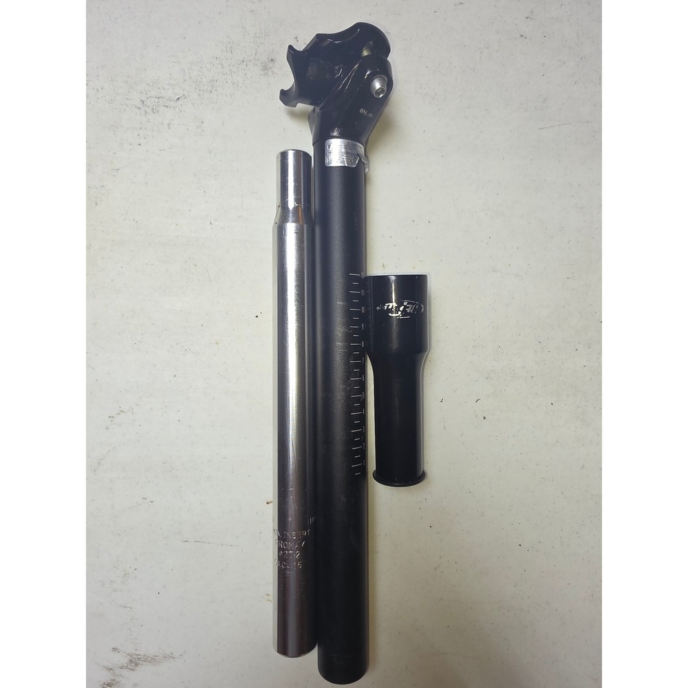 Promax Seatpost Bundle 27.2mm Black Silver Good Condition Alloy Bike Parts